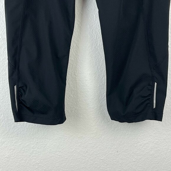 Athleta Dobby Capri Leggings Womens Size Small Athletic Workout Black - Picture 5 of 10